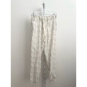 NINA KENDOSA PARIS Italian Linen Pants | M